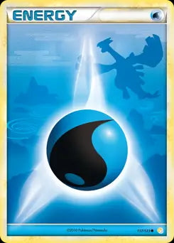 HeartGold SoulSilver Water Energy #117/123 reverse holo